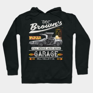 Doc Browns Garage Hoodie